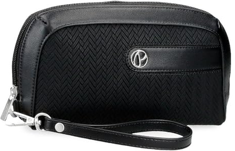 Pepe Jeans Sprig Bolso de Mano Negro 20x11x4 cms Piel sintética by Joumma Bags