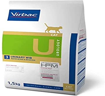 VIRBAC HPM Feline Urology Urinary WIB U3 1,5KG