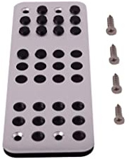 Fußablage Platte Fußstütze Foot Rest plate Pedalkappen Für 206 206CC 207