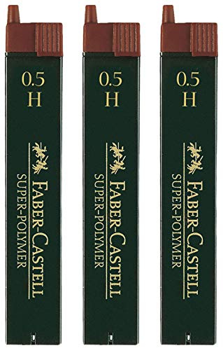 Faber-Castell SUPER-Polymer Feinminen (0.5 H, Menge 3)