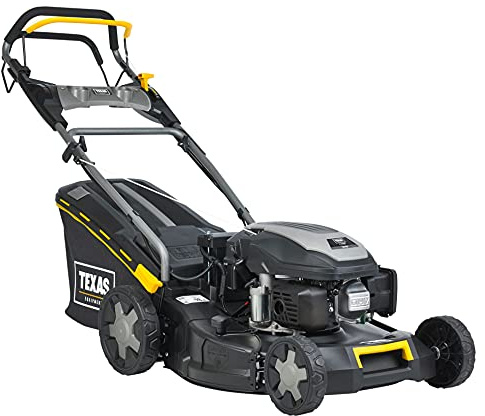 TEXAS XT 510 TR/WE Benzinrasenmäher Rasenmäher (4-Takt, 51 cm Arbeitsbreite, 7-Fach Schnitthöhenverstellung, Mulchfunktion, Elektrostart, Radantrieb) 90066598