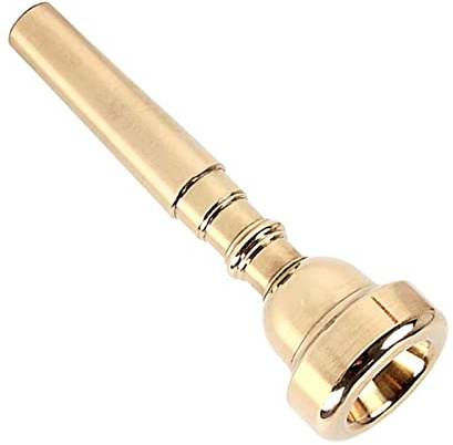 Instrumento dorado 7C con boca de trompeta de latón chapado en boca, adecuado para principiantes y artistas profesionales, para instrumentos musicales Yamaha Bach Conn King