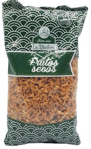 Cebolla Frita Extra Crujiente - Bolsa de 500 gramos - La Albufera - Cebolla Crujiente Especial Hosteleria