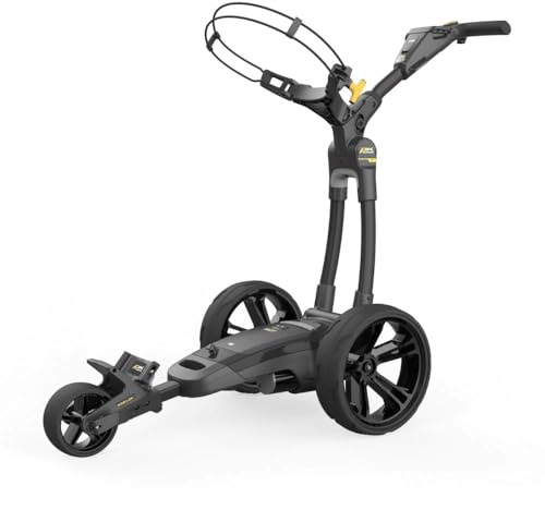PowaKaddy CT6 GPS XL Lithium Electric Golf Trolley 2024 w 36 Hole (Extended) Umbrella Holder