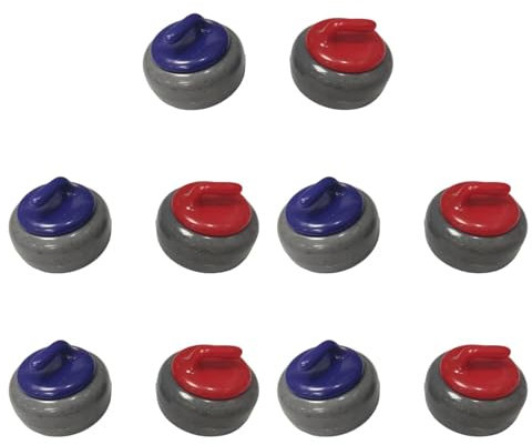 Ronyme Mini-Shuffleboard-Pucks-Set, Tischspiel-Pucks, Ausrüstung für Brettspiele, rollende Bälle, Shuffleboard-Tisch-Pucks für die Familie zu Hause, 10