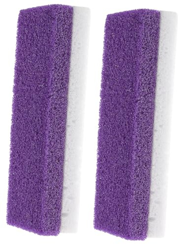 Mikinona 2 Exfoliantes para Pies Piedra Pómez Azul Ligera y Portátil Herramienta de Pedicura para Remover Callos y Durezas Muertas Pies Color Aleatorio