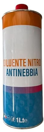 Diluente Nitro Export Antinebbia | Alta Qualità Professionale | Formato 1L / 5L | Evaporazione Controllata | Per Smalti e Vernici Nitro (1 Litro)