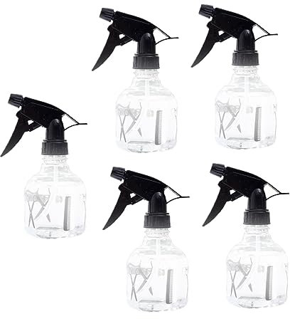 Healeved 5 Pezzi Bottiglie Spray Professionali per Parrucchieri per Acconciature Nebulizzatori Versatili per Casa e Ricaricabili per Hair Salon e Barber Shop