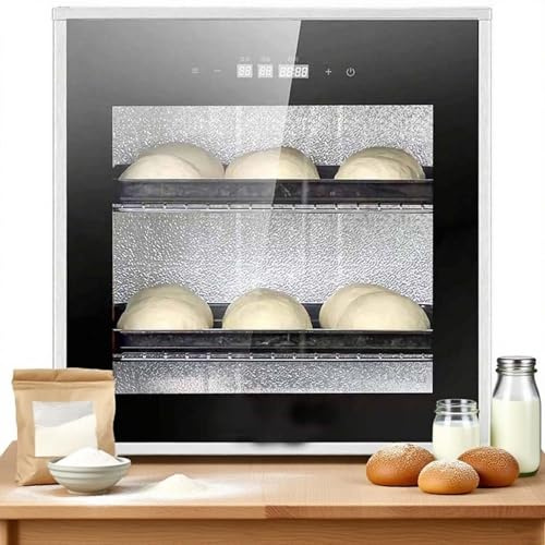 Proofer Elettrico 40L Professionale, Controllo Preciso della Temperatura, Struttura in Acciaio Inox, Perfetto per Forni, Ristoranti e Pasticcerie