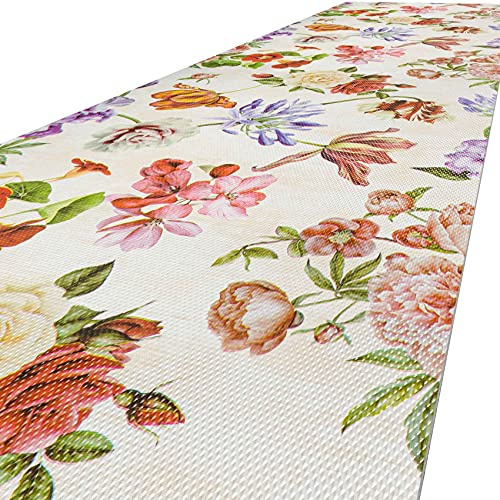 ANRO Küchenteppich Küchenläufer rutschfest & waschbar Teppich Küche Läufer Teppichläufer Bodenmatte für Küche Flur Maggio Abwaschbar 260 x 48cm