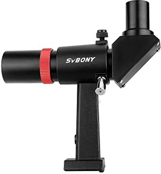SVBONY SV182 Finder Scope, Right-Angle Correct-Image Optical Finder, 6x30mm