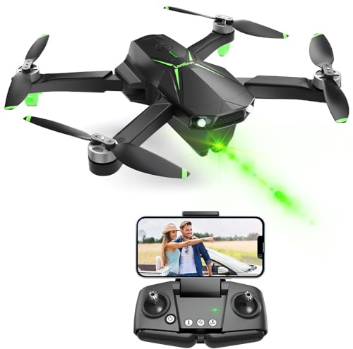 Loolinn | Drönare med 4K Kamera för Nybörjare som Present - Under 250 Gram, 50 Minuters Flygtid, Två Batterier, 4K Fotografier,2K Video,Smart GPS-hemfunktion, C0-certifiering Godkänd (Bra Gåva)