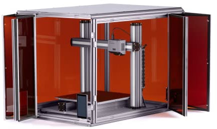 Snapmaker A350T 3D Drucker mit Lasergravur und CNC 3-in-1, FDM Auto-Nivellierung mit Gehäuse, Resume Druckfunktion, 5-Inch Touchscreen, 320x350x330mm Druckgröße