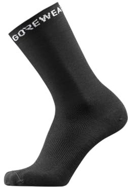 GORE WEAR Essential Merino Socks, Socks Unisex - Adulto, Nero, 44-46