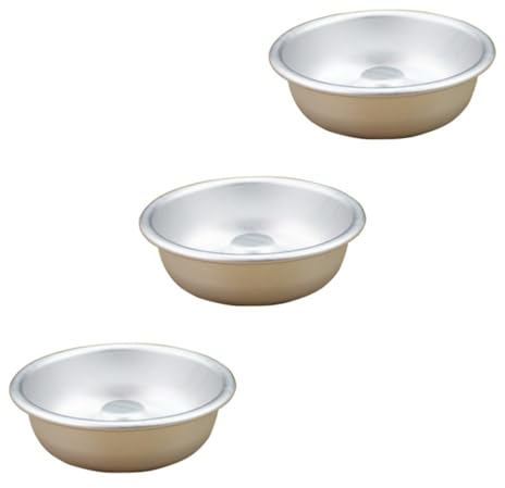 Zerodeko 3pcs Pudding Mold Small Cake Mold for Baking Muffin Bakeware for Kitchen Baking Tools for Making Cakes