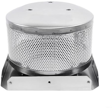 HpLive Pièces de rechange pour chauffage de terrasse, chauffage pyramidal à 4 côtés en acier inoxydable, remplacement pour parasol émetteur et socle pour terrasse (10 cm)