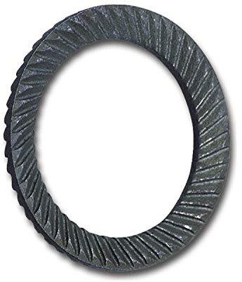 Schnorr Disco (rondella di sicurezza) S per Ø M2 molla blank annerito