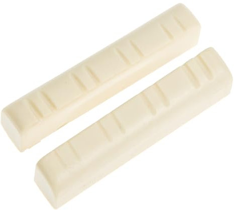Toyvian Lot de 2 Sillets de Cordes Mandoline en Plastique, Accessoires de Remplacement pour Mandoline, Écrous de Réglage Stables pour Instruments de Musique Folk