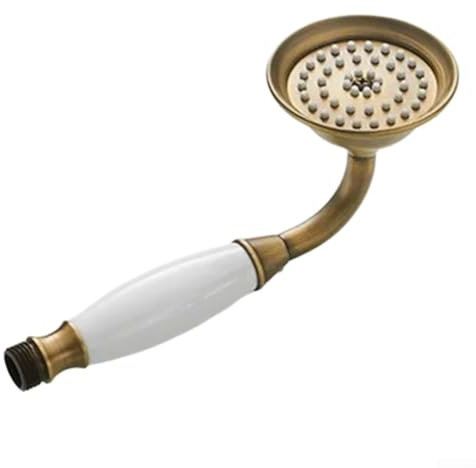 HOHOVYVY Alcachofa de ducha vintage de acero inoxidable con función de ahorro de agua y tecnología de chorro de lluvia (antiguo)