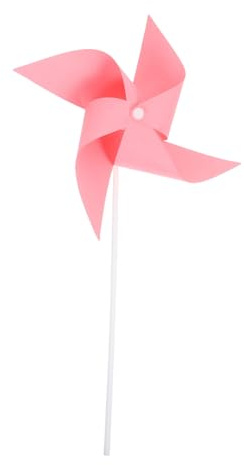 BESPORTBLE 30 Piezas Kit Manualidades Molinillos de Viento para Kit Pintura DIY con Molinillos Rosa Proyecto Artístico Exterior para Fiestas y Decoración Jardín
