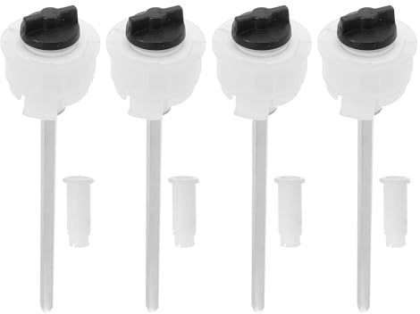 IMIKEYA 4pcs Manual Pepper Mill Mechanism Kit with Ceramic Grinding Rods and Aluminum Core, Precise Grinding and Quick Installation, for Kitchen or Dining Table Presentation