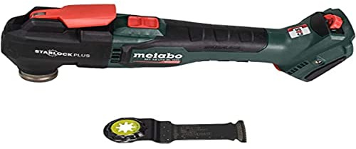 Metabo Multiherramienta de batería MT 18 LTX BL QSL (613088850) 18 V; caja de cartón, voltaje de la batería: 18 V, número de oscilación al ralentí: 8000-20000 /min, ángulo de oscilación izquierda