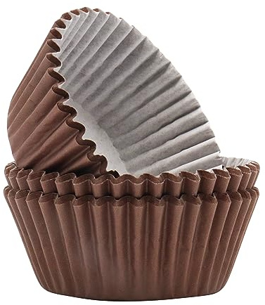 PME Cupcake-Förmchen, Braun (60)