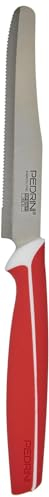Pedrini coltelli tavola linea master manico rosso (blister 6 pezzi)