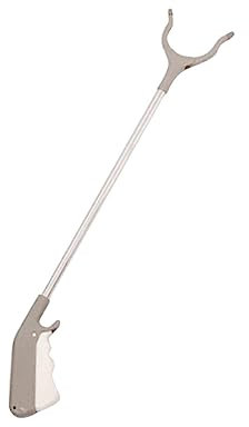 lmoikesz Outil de ramassage de poubelle pliable portatif d'extension de ramasseur de déchets pince télescopique en acier inoxydable pour l'extérieur