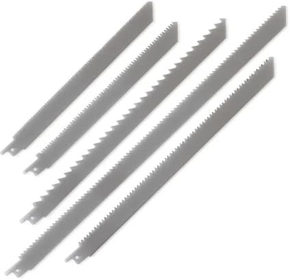 Edelstahl-Säbelsägeblatt, Säbelsäge for schnellen Schneiden von Holz, Metall, gefrorenem Fleisch/Knochen, 225 mm/300 mm/400 mm(E)