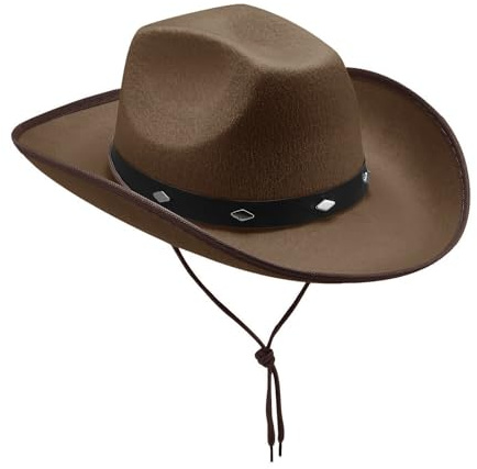 mojingder Cowboy Hut Pink,Cowboyhut Federboa für Frauen,Unisex Cowboy Hut für Party Kostüm Dress Up All Ages,Faschingskostüme Damen,Karneval Kostüm Damen