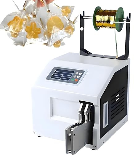 ERSINIAN Macchina per legare cablaggi, macchina automatica per legare a torsione, macchina per legare fili D'oro, macchina per legare cavi, strumento per attorcigliare fili Senza avvolgimento