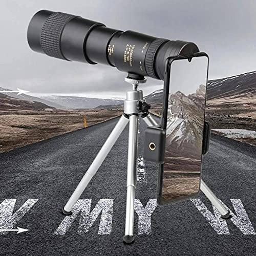 Faltbares Teleskop 4K 10-300X40Mm Professionelles Super Telezoom Monokular Qualität Tragbar Für Smartphones Jagd Camping