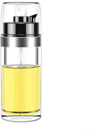 Práctico pulverizador de aceite de cocina recargable perfectamente diseñado para una aplicación uniforme en alimentos en una freidora de aire
