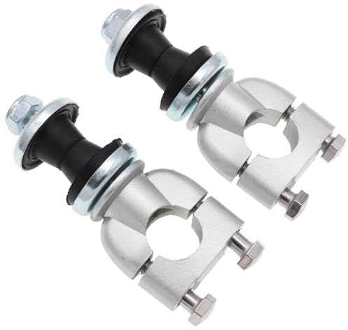 Handle Bar Riser 1Pair 7/8 Aluminum Motorcycle Handlebar Risers 22mm Handle Bar Mount Clamps For Dirt Pit Bike Motorbike