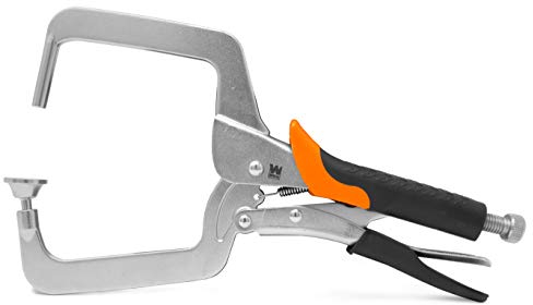 WEN CL436R 4-Inch Right Angle Clamp for Woodworking and Pocket Hole Joinery