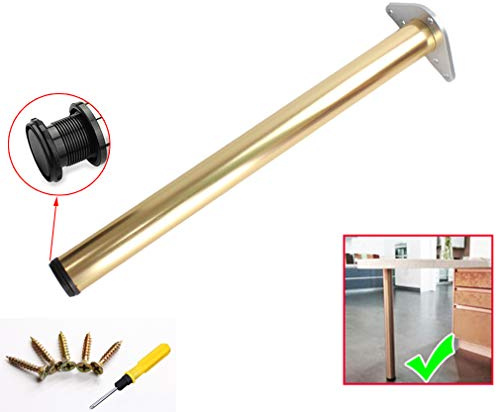 Zlovne Table Legs,Furniture Legs,Replacement Legs,Breakfast Bar,Supporting Feet for Kitchen Countertop,Including Mounting Accessories,Height 20-140cm Optional