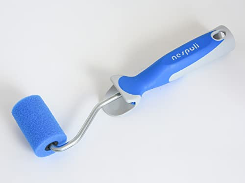 Nespoli MiniRullo SoftTouch Microcrater Blu 6cm - per prodotti all'acqua