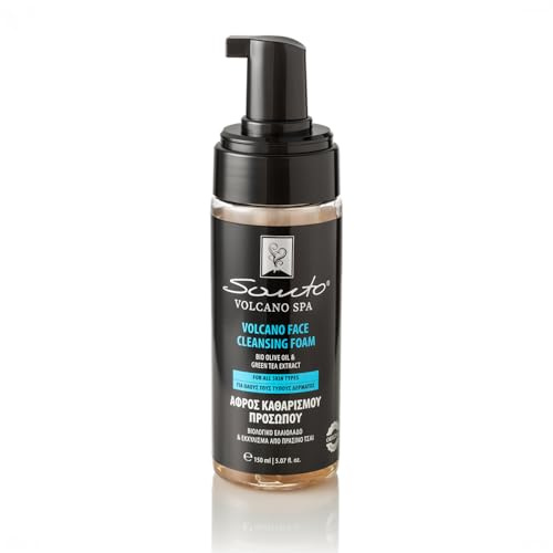 Santo Volcano Mousse de nettoyage du visage