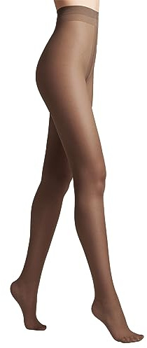 Conte elegant CE Prestige 12 Mallas Transparentes Mujer – Medias de Nailon Mujer – Medias para Mujer – Fuertes y Duraderas – Pantimedias para la Oficina y el Día a Día – Р.4, Shade