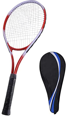 27-Zoll-Anfänger-Tennisschläger Für Erwachsene – Leichtes Einzelschläger-Set Für Erwachsene Für Damen Und Herren Mit Tragetasche