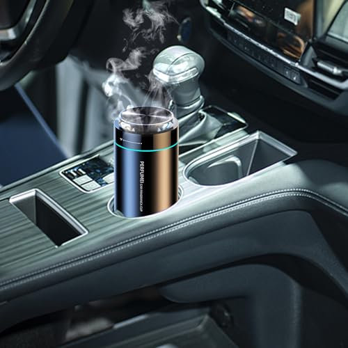 Car for AROMAtherapy Diffuser, for MINI USB for AROMA Scent Portable Air Machine Oil Diffuser for Office Home Bedrooms ()