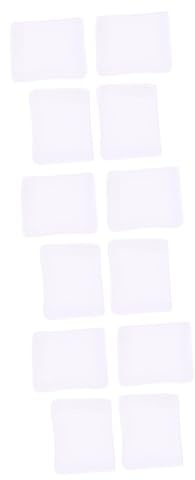 FOMIYES 18 Stk Maske Brille Ohrpolster bequeme Ohrpolster schützende Ohrpolster für Sonnenbrillen gehöhrschutz earpads Sonnenbrillenzubehör schmerzlindernde Ohrpolster Polyester Weiß