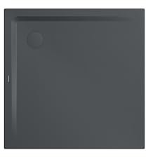 Kaldewei SUPERPLAN 1858-2, Duschwanne mit Wannenträger, 100x100cm, 385848042674, Farbe: warm grey 85