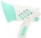 Gonetre Funny Megaphone Voice Changer Horn Toy with Multi Voice Effects Light Green Plastic Handheld Loudspeaker for Kids Playtime Halloween Christmas Birthdays