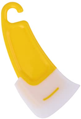 CIYODO 2 pièces Spatule Silicone Antiadhésive Grattoir Pâtisserie Ergonomique Outil Nettoyage Poêle et Casserole sans Rayure et Multi Usage pour Cuisine