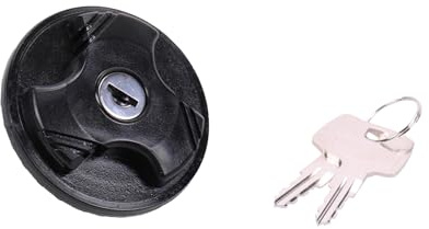 Nuova Fuel Cap Lockable with Keys 46785426 - Tankdeckel mit Schloss - Metall - Schwarz