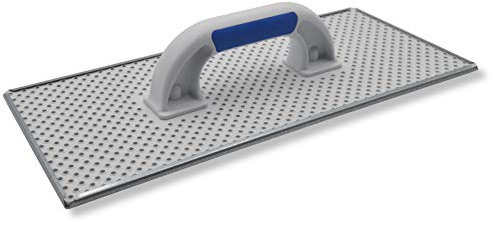 DEWEPRO® WDVS und Porenbeton Schleifbrett - Raspelbrett mit verzinktem Stahlblech-Raspelbelag - 400x180mm - Egalisierungsbrett - Handschleifer
