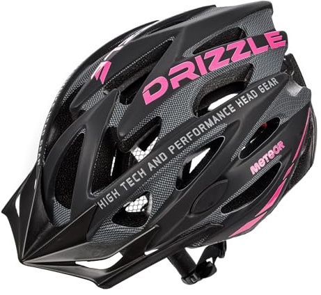 meteor Casco Bici per Giovani e Adulti Donna e Uomo Caschi Perfetto per Ciclismo MTB Scooter Helmet per Tutte Le Forme di attività in Bicicletta Helmo