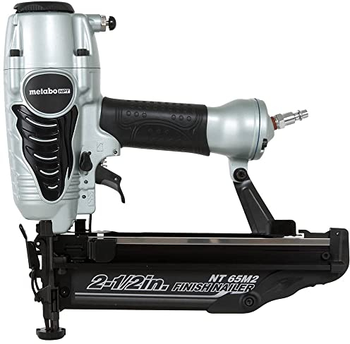 Metabo HPT Pro Preferred Finish Nailer Kit | 16 Gauge | Accepts 1-Inch to 2-1/2-Inch Nails | Ideal for Molding, Cabinetry & More | NT65M2S